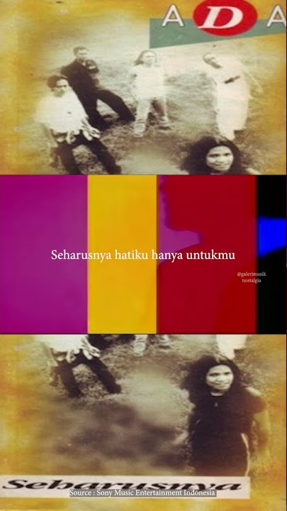 Ada Band - Seharusnya (Unofficial Lyric Video) | Shorts