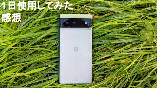 Pixel 6を1日使ってみた感想(Pixel 4ユーザーの視点で) 感動はあったのか？