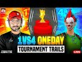 SANzZOOO 1VS4 ONE DAY☠️TOURNAMENT🥵l LAST DAY💥 |FREE FIRE LIVE TELUGU #sanzzoff #freefire #garena