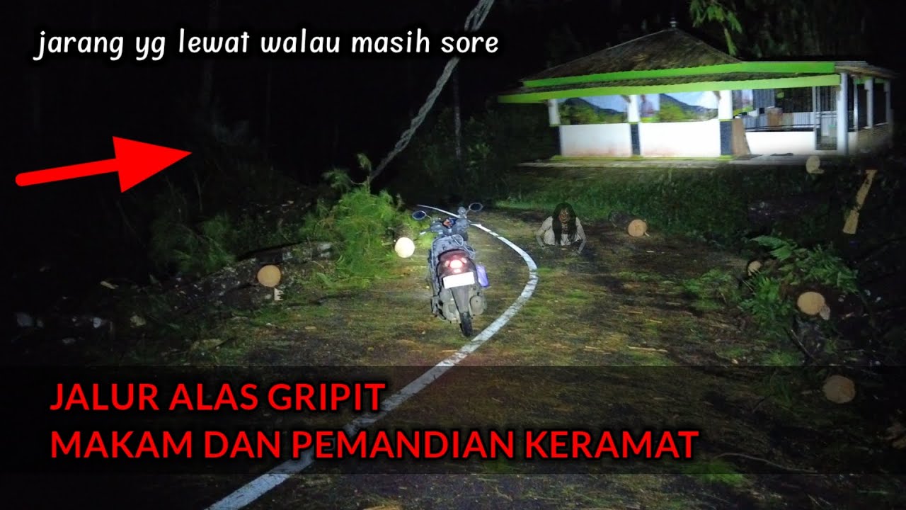 PEMANDIAN KALI SAKTI - DI TERPA ANGIN KENCANG - PEGUNUNGAN BANJARNEGARA 