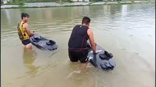 China Fuel/Gas Power Jet Surfboards with Petrol Engine JF08 Personal Watercraft