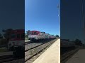 Tren serie 592 destino, Murcia del Carmen entrando y saliendo de Torrellano (saludos al maquinista)￼