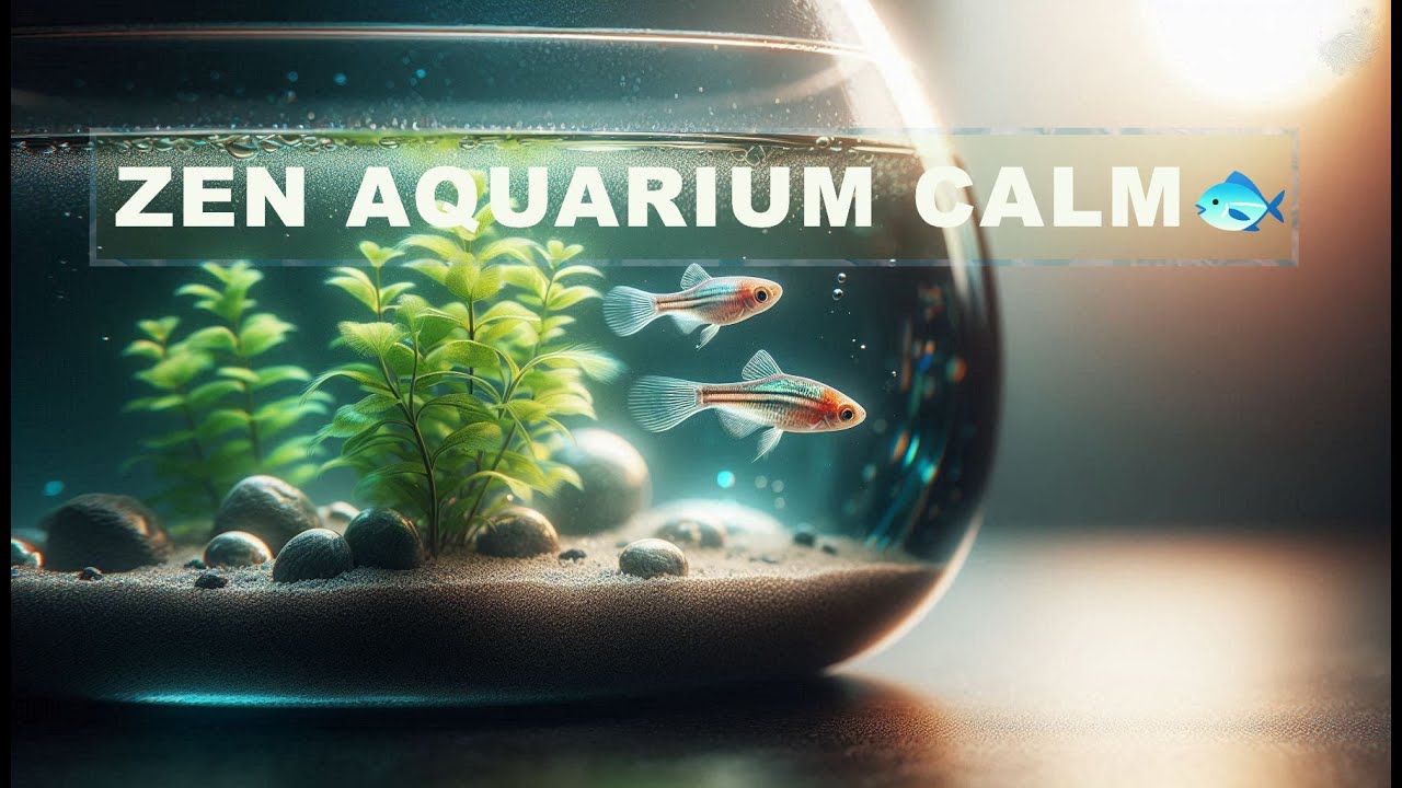 🐠 3 HOURS of Zen Garden 🌿 Aquarium for Deep Focus, Sleep & Stress Relief