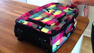 Roxy Just Go Wheeled Cabin Bag - Pink