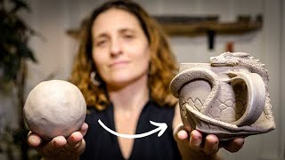 How to Sculpt a Dragon Mug