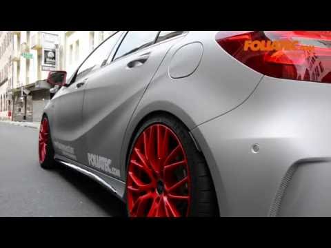 FOLIATEC.com - Mercedes-AMG A45 Urban Silver metallic matt - Spray