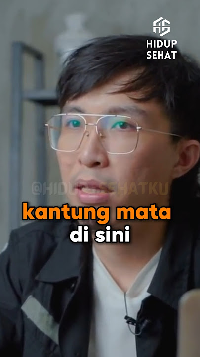 Menghilangkan kantung mata 😩 | dr Tirta #tipssehat #tips #doktertirta #drtirta #tipshidupsehat