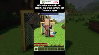 FUTEBOL contra os VILLAGERS #minecraft #futebol