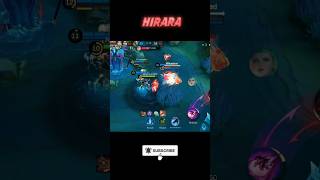 HIRARA IS UNSTOPPABLE! 🔥 Best Gameplay &amp; Savage Moments | #shorts #mlbb