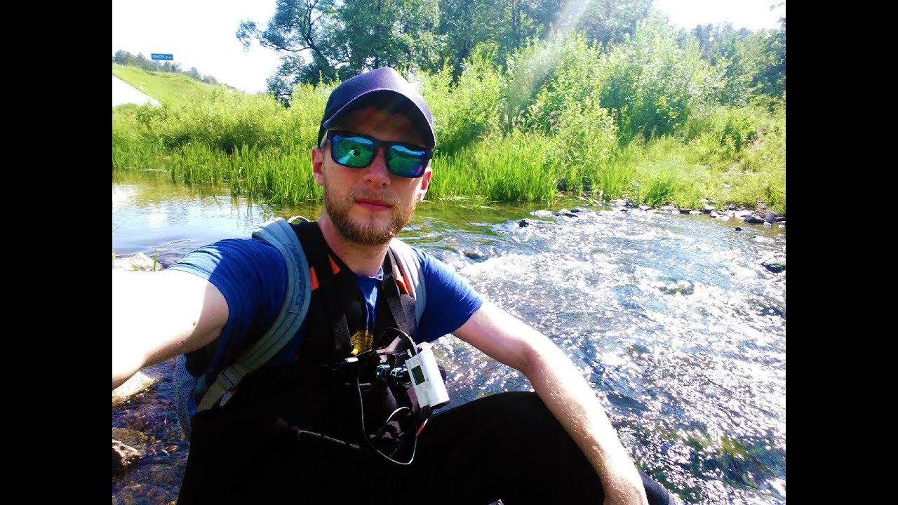 Рыбалка на сказочной микроречке!  Испытание вейдерсов в сложных условиях!