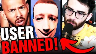 Andrew Tate BANNED! Why Not Hasanabi?