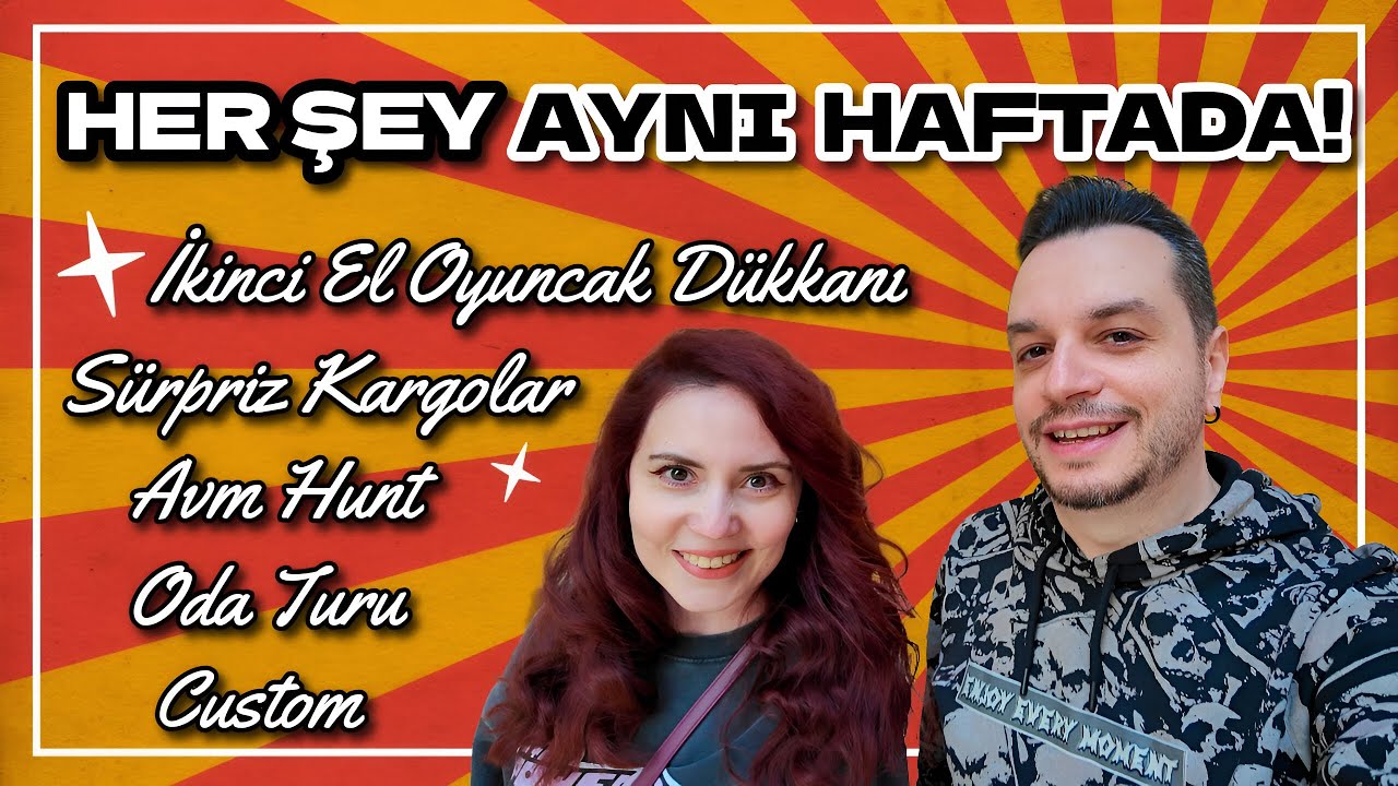 YİNE DURMUYORUZ!😱 Koleksiyonun İçinde 1 Hafta #2 | Kargo Açılışları, AVM Hunt, Custom, Büyük Sürpriz