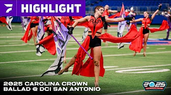 HIGHLIGHT: Carolina Crown 2025 'The Point of No Return' Ballad at DCI Southwestern Championship 👑🎺