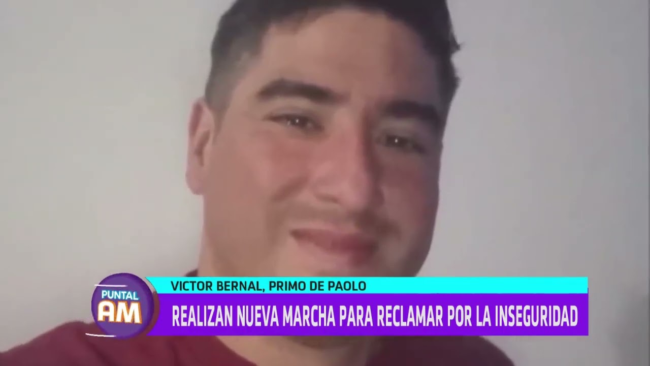 REALIZAN NUEVA MARCHA PARA RECLAMAR POR LA INSEGURIDAD