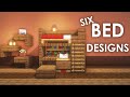 Minecraft: 6 Beautiful Bed Designs and Ideas