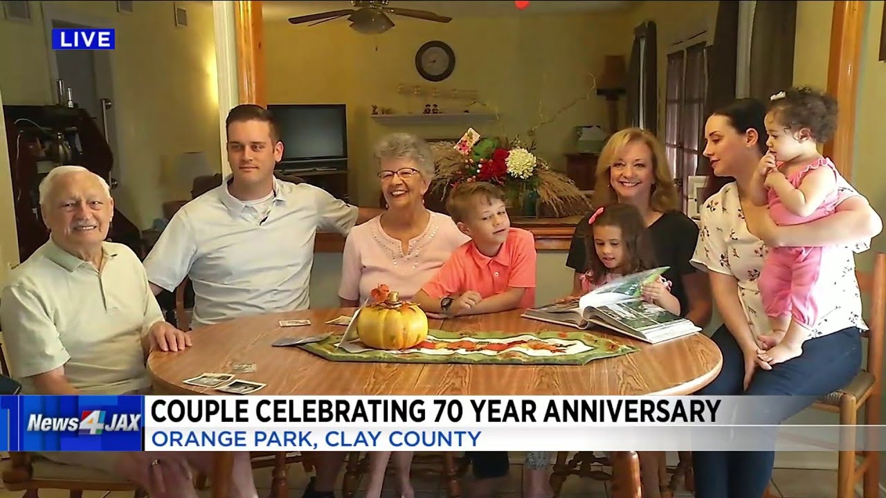Couple celebrates 70 years of marriage