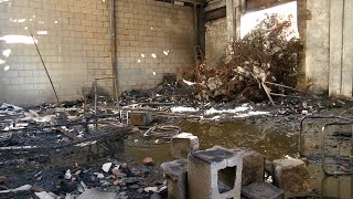 Así ‘luce’ el último barracón del Sardinero: lleno de basura y un riesgo