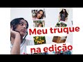 Como eu edito as minhas fotos