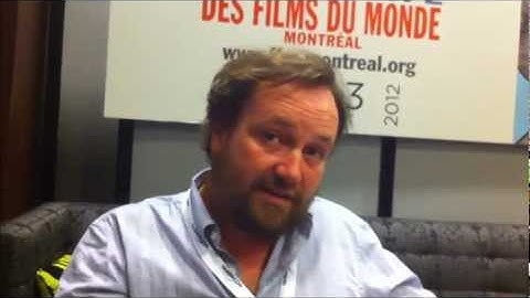Video Interview avec Xavier Palud pour son film "A l Aveugle" présenté à Montréal