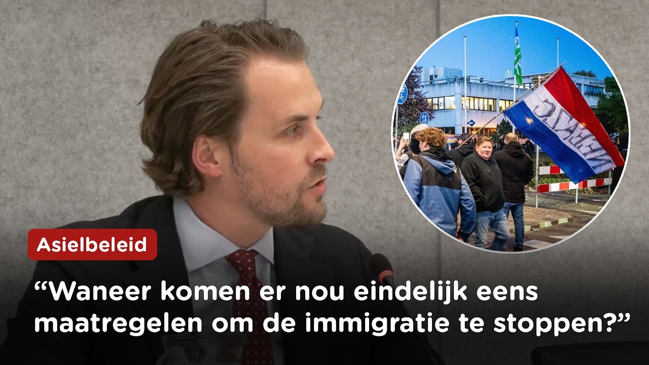 Thumbnail Onrust in samenleving komt door decennialange massale immigratie | Tom Russcher (FVD)