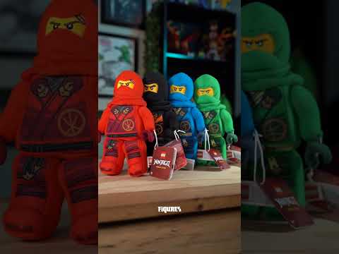 You haven't seen these LEGO Ninjago plush