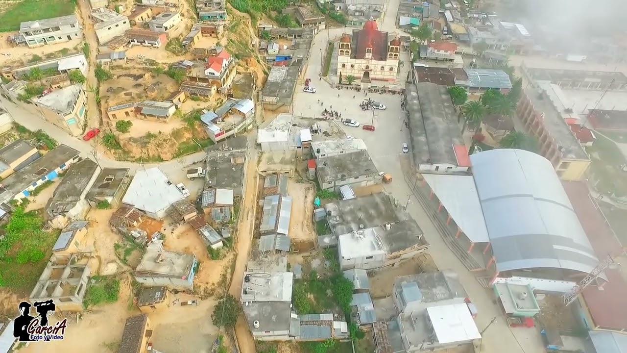 Así luce San Juan Juquila Mixes desde las alturas