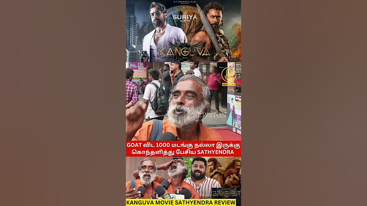 GOAT விட 1000 மடங்கு நல்லா இருக்கு.! Kanguva Movie Sathyendra Review | Suriya, Bobby Deol, Gnanavel