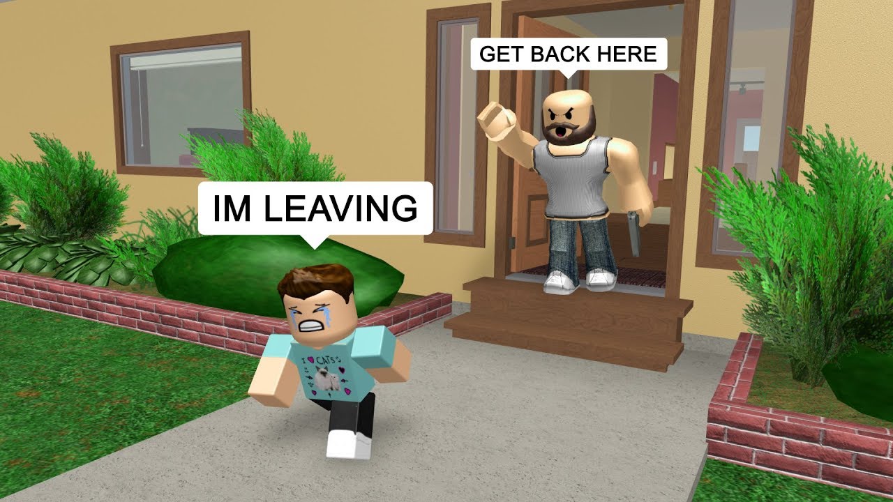 Running Away From Home In Roblox Youtube