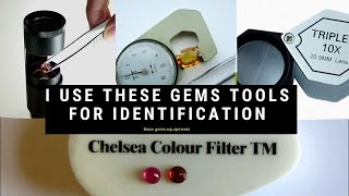 I use These Gemstone Tools for Identification of Gemstones and Handling Gemstones