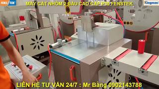 Máy cắt nhôm 2 đầu P30 thế hệ mới Hãng Fenstek