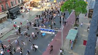 2nd Avenue protestors