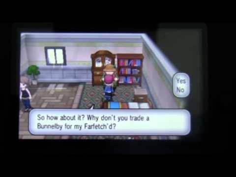 Pokémon X & Y - In-Game Trade