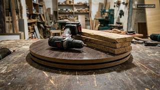 How to Make a Heavy Duty Rotating Platform | DIY 360 Display & Packing Turntable