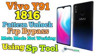 Vivo Y91 Hard Reset Pattern Remove Frp Bypass Without Box & Flashing Using Sp Tool 2020