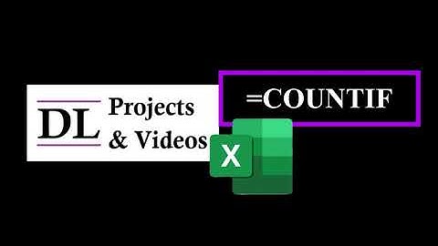 Excel   Countif Formula
