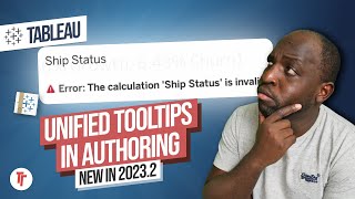Unified Tooltips in Tableau Desktop & Web Edit | New in Tableau 2023.2