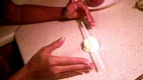 A STRAW TRICK