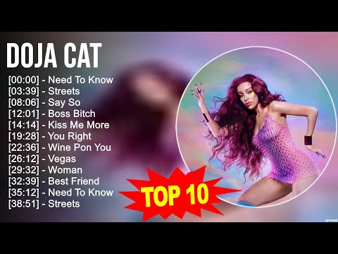 D O J A C A T Greatest Hits Top 100 Artists To Listen In 2023 