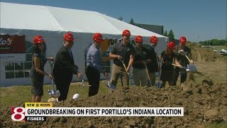 Groundbreaking on Fishers Portillo's location