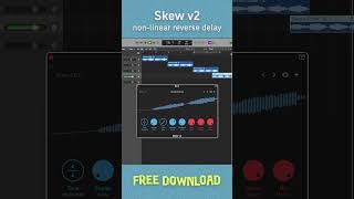 Crazy reverse delay effects on electric guitar – with Sinevibes Skew v2 plugin #audioplugins