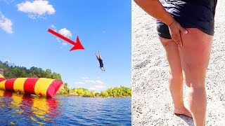WORST FAIL EVER!! **Epic Blob Jump**