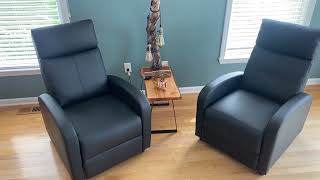 Yaheetech Recliner Chair PU Leather Recliners Armchair for Living Room Review