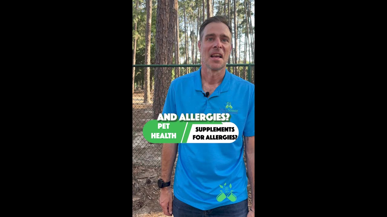 Custom Pet Allergy Supplements