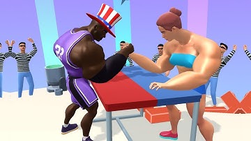 Muscle Rush Smash Running Game All levels 120 Gameplay Walkthrough Part 12