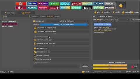 Samsung Galaxy Tab A9 SM-X115 ANDROID 14 U3 FRP REMOVE WITHOUT TESTPOINT BY UNLOCKTOOL