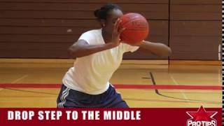 Tina Charles : Drop Step to the Middle