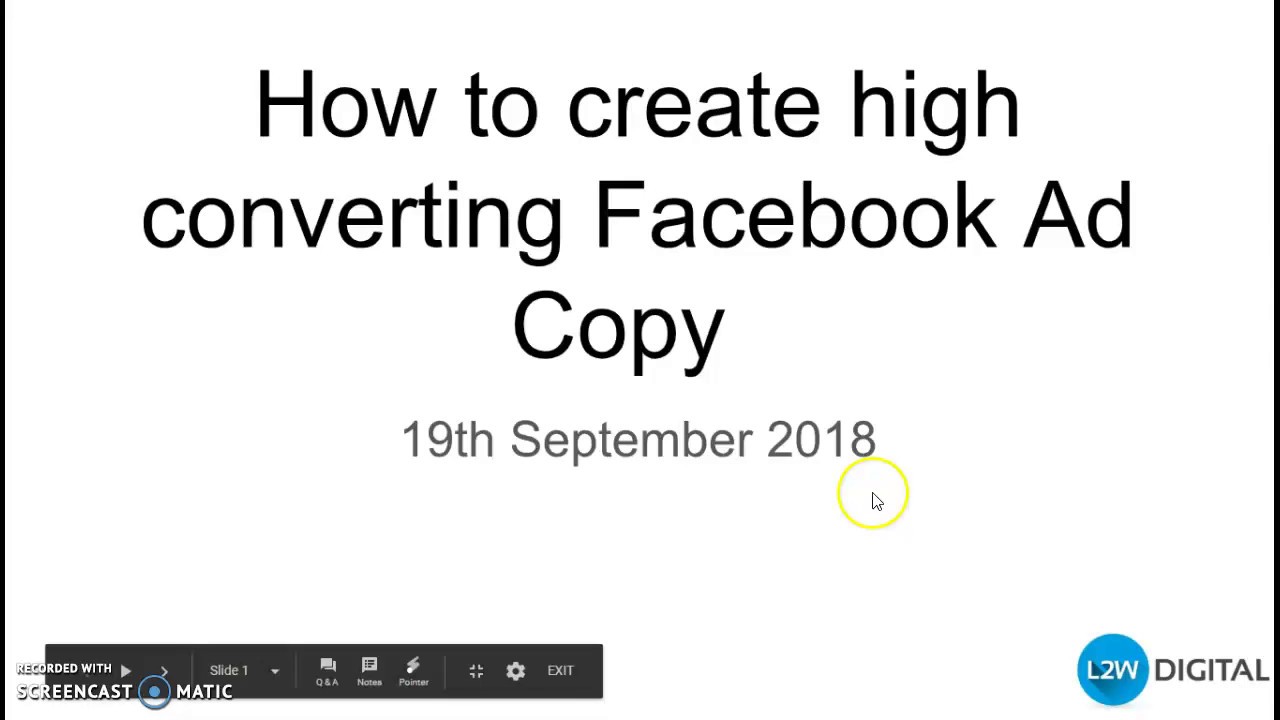 How to create high converting Facebook Ad Copy - YouTube