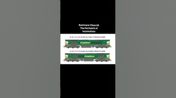 Bachmann Class 66 - The Locomotives