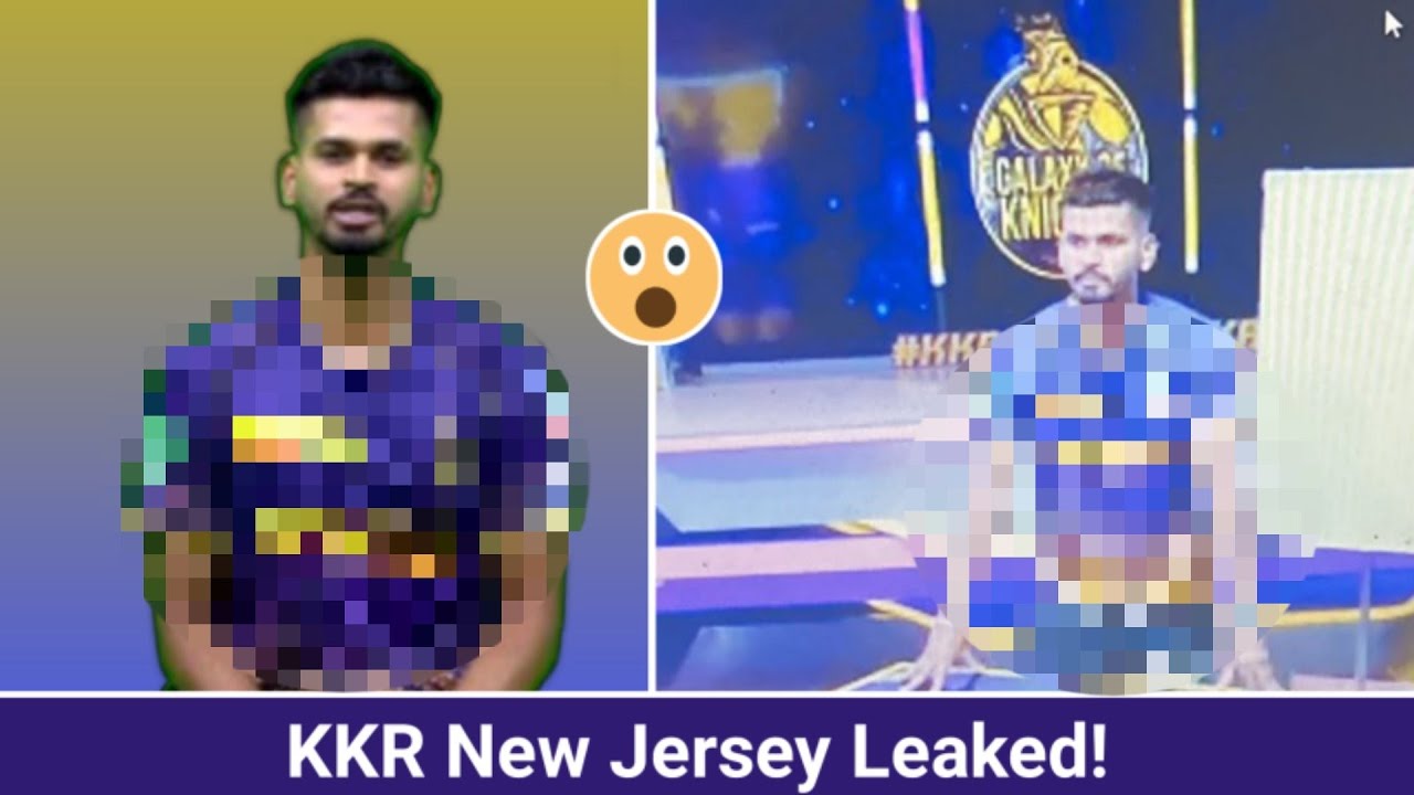 Kolkata Knight Riders New Jersey for IPL 2022 Leaked||KKR New Jersey||IPL 2022||