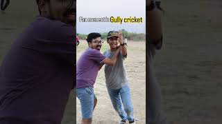 Fan moment in Gully cricket